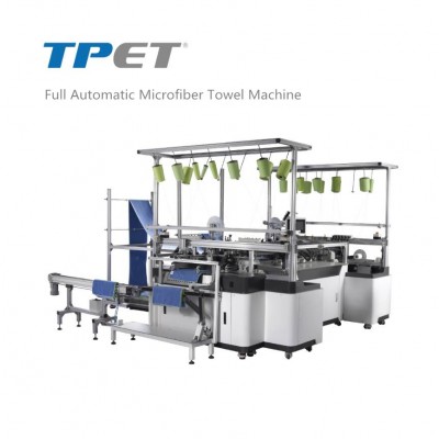 microfiber 4 side sewing Beach Towel Making Machine customized/OEM